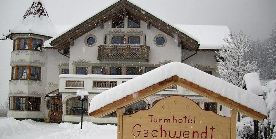 Turmhotel Gschwendt Planca di Sopra Exterior photo